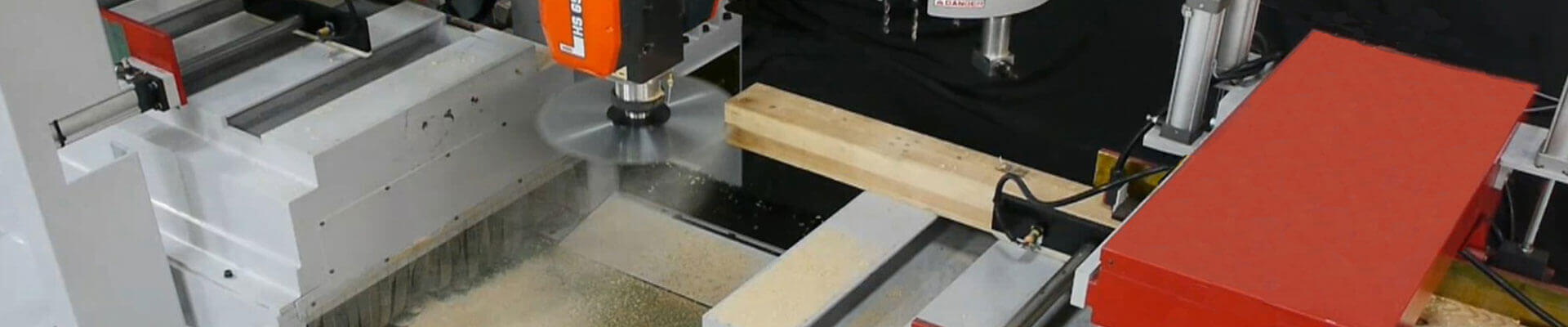 CNC Machining Center Banner